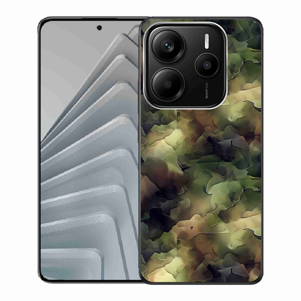 Zselés borítás mmCase a Xiaomi Redmi Note 14 5G-hez - álcázott minta 10