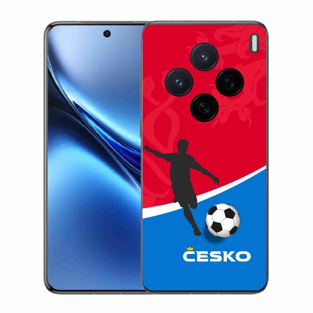 Gél védőburkolat mmCase for Vivo X200 5G - foci Csehország