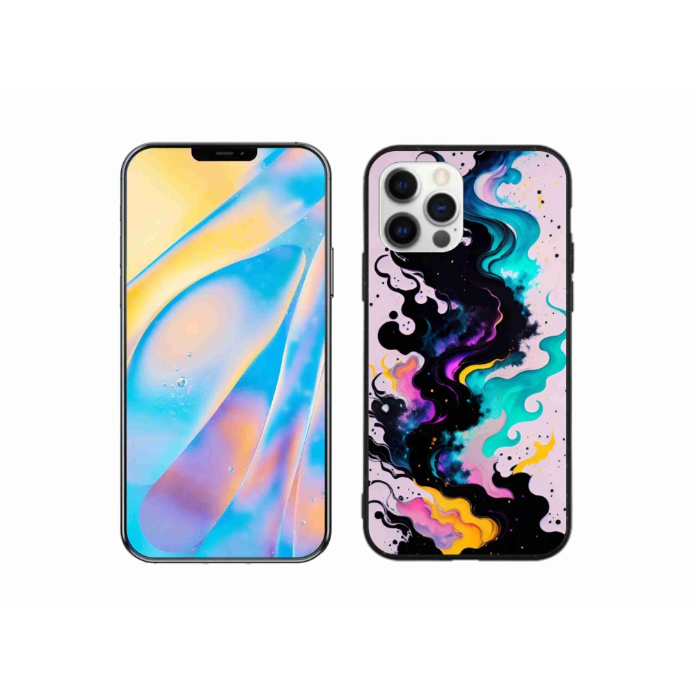 Gél borítás mmCase iPhone 12 Pro készülékhez - absztrakt motívum 4