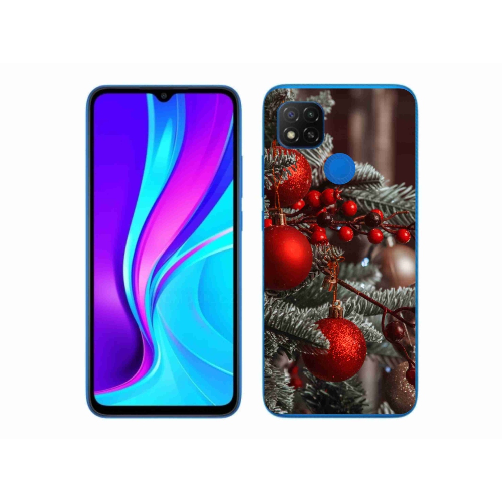 Gél borítás mmCase a Xiaomi Redmi 9C-hez - karácsonyi dekorációk 2
