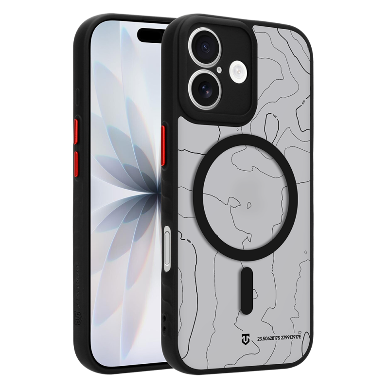 Tactical MagForce Warthog tok az Apple iPhone 17-hez, Asphalt színben