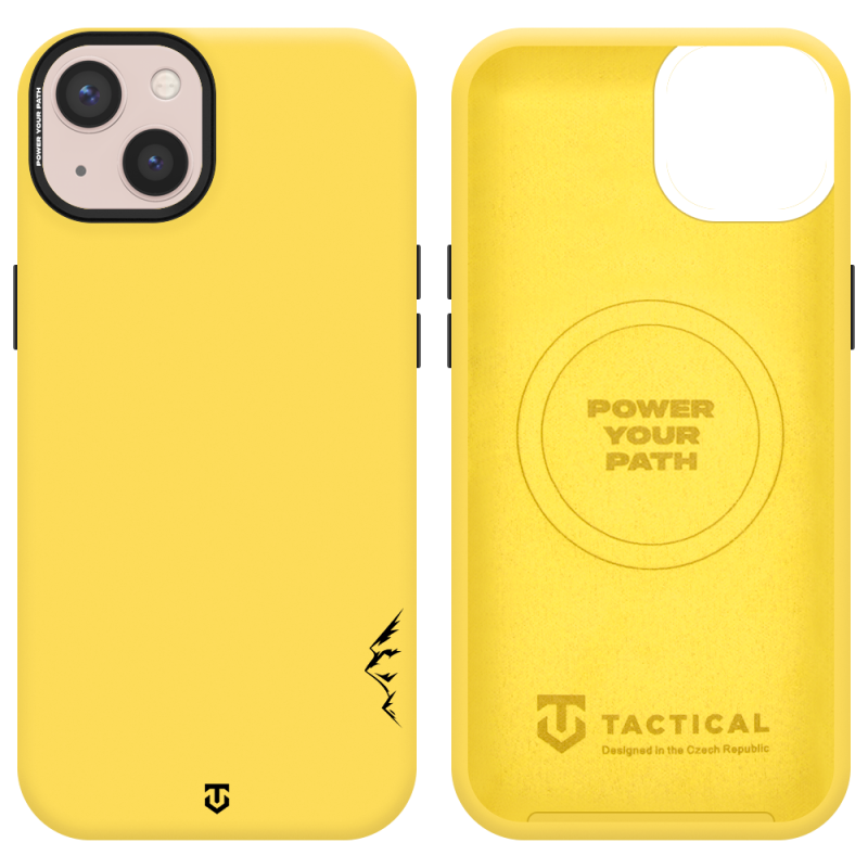 Tactical MagForce Velvet Smoothie 2.0 tok az Apple iPhone 13-hoz, banánszínű
