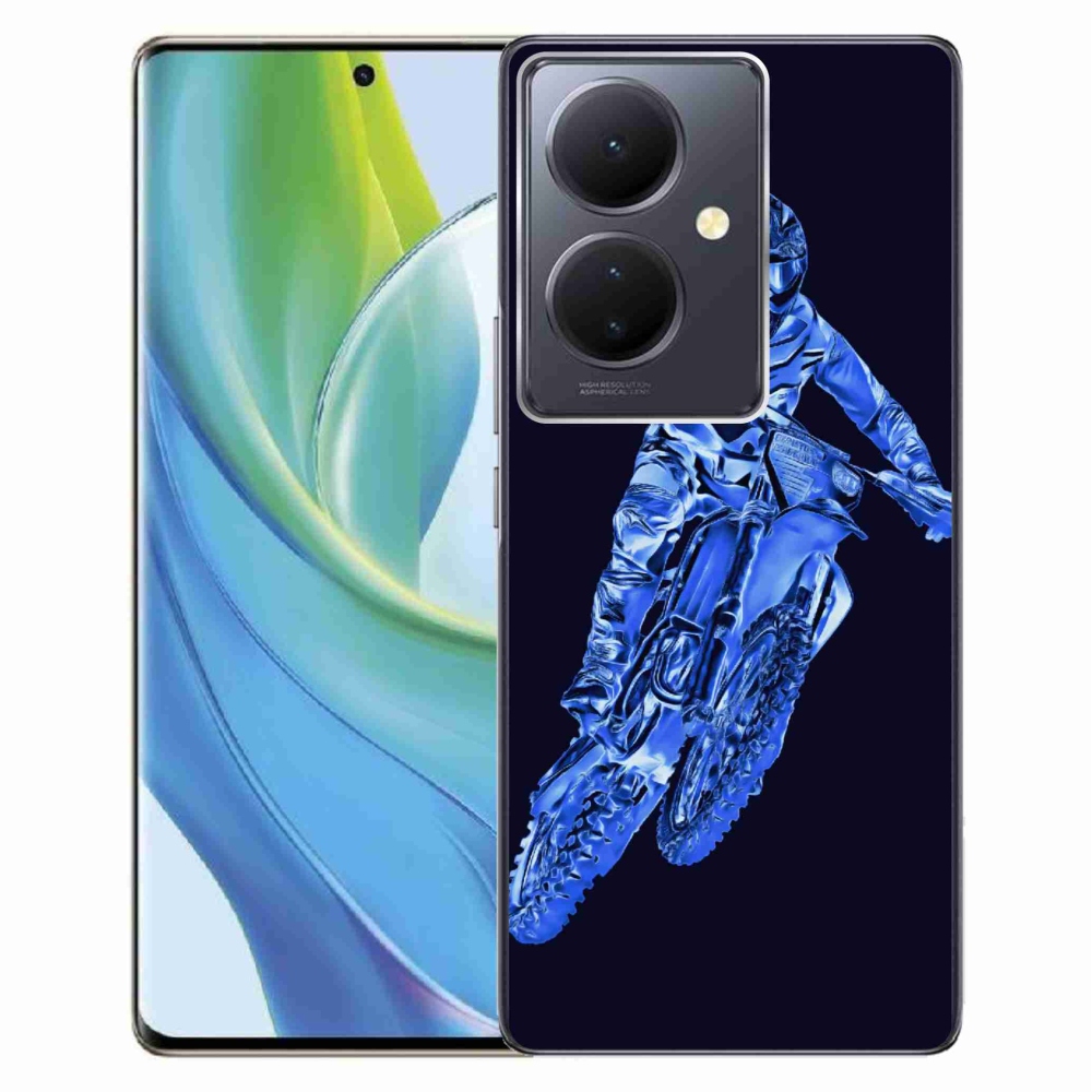 Gél borítás mmCase a Vivo V29 Lite 5G-hez - motocross 1
