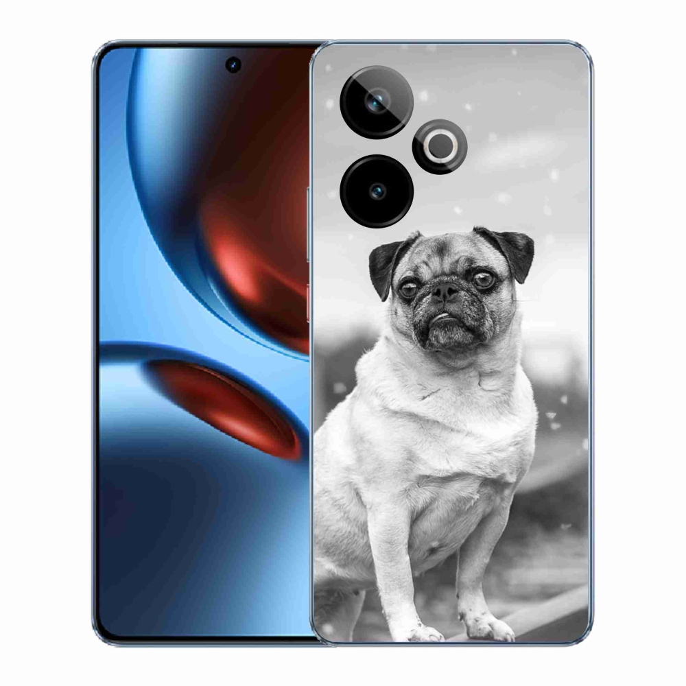 Rugalmas zselés tok mmCase képpel a Realme GT 7 5G/GT 7T 5G számára - mopsz