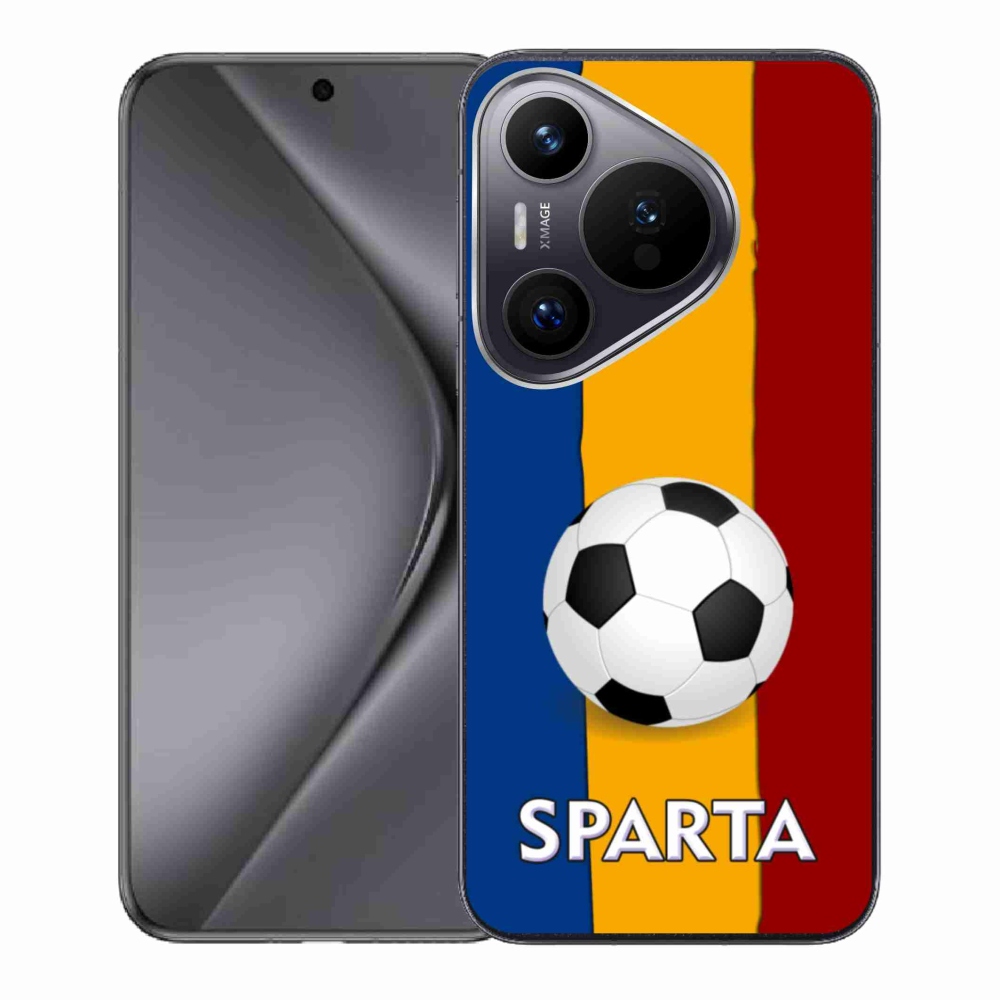 Zselés borítás mmCase a Huawei Pura 70 - futball 1 számára