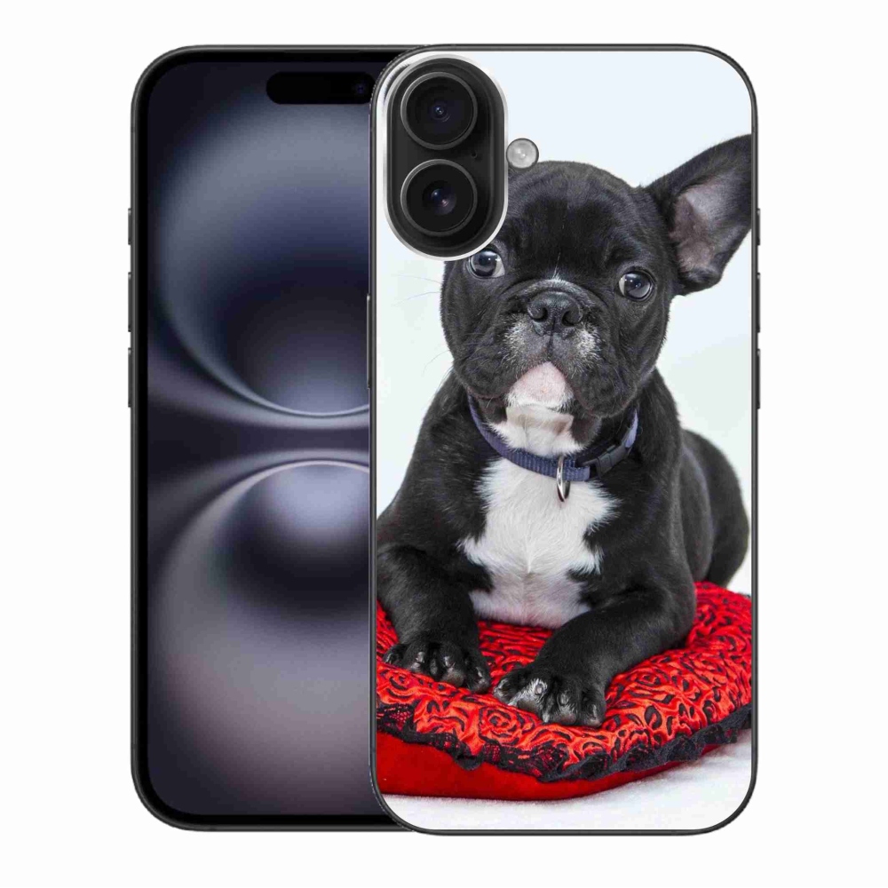 Gél tok mmCase iPhone 16 Plus készülékhez - bulldog