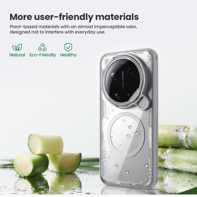 Nillkin Iceblade Prop mágneses borító a Xiaomi 17 Ultra sötét éjszakai fekete színhez