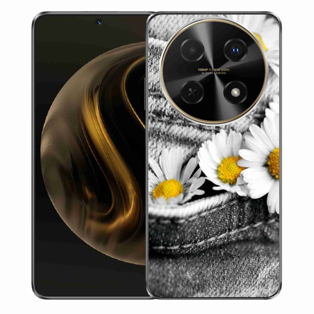 Gél tok mmCase a Huawei Nova 12i készülékhez - százszorszépek