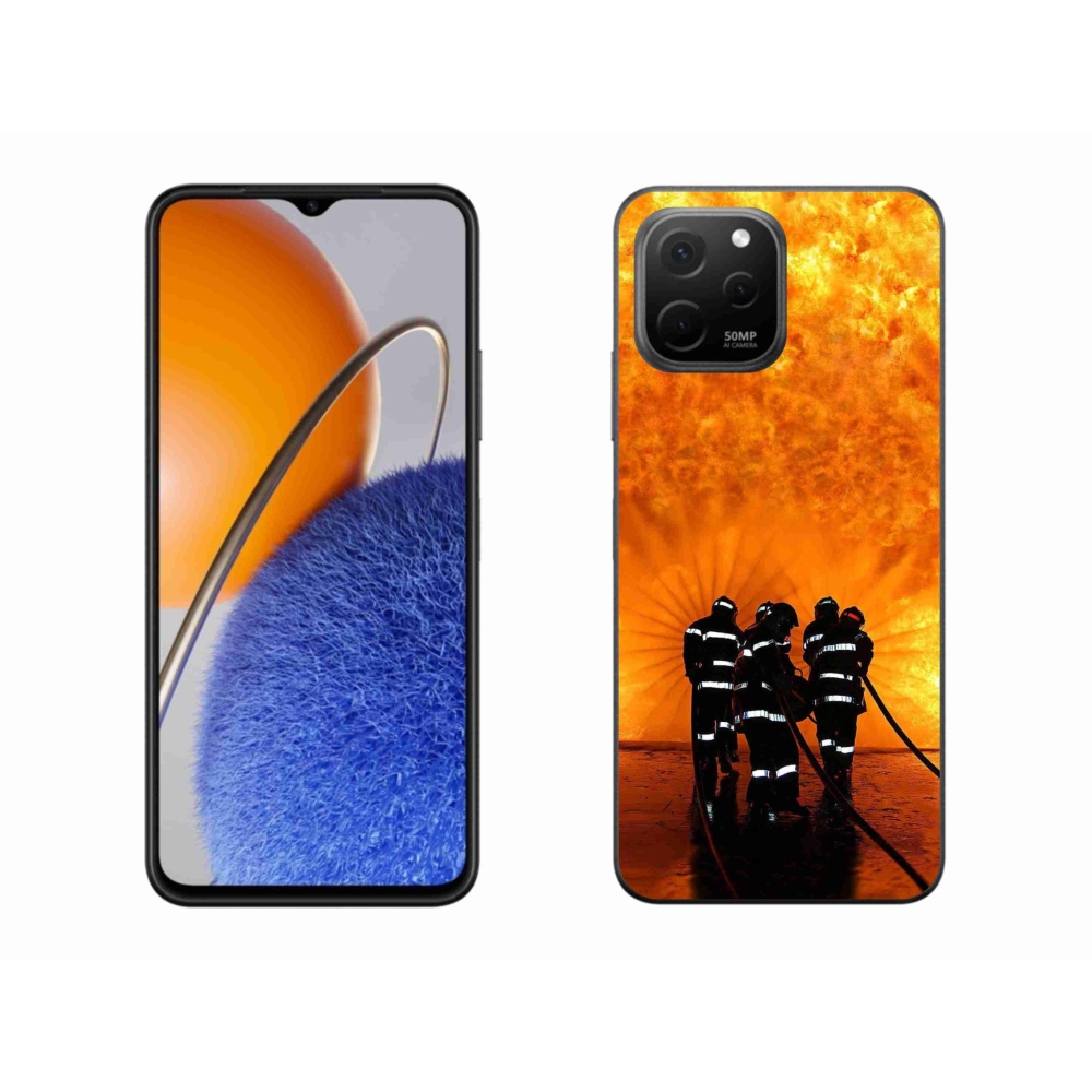 Gél borítás mmCase a Huawei Nova Y61 készülékhez - tűz