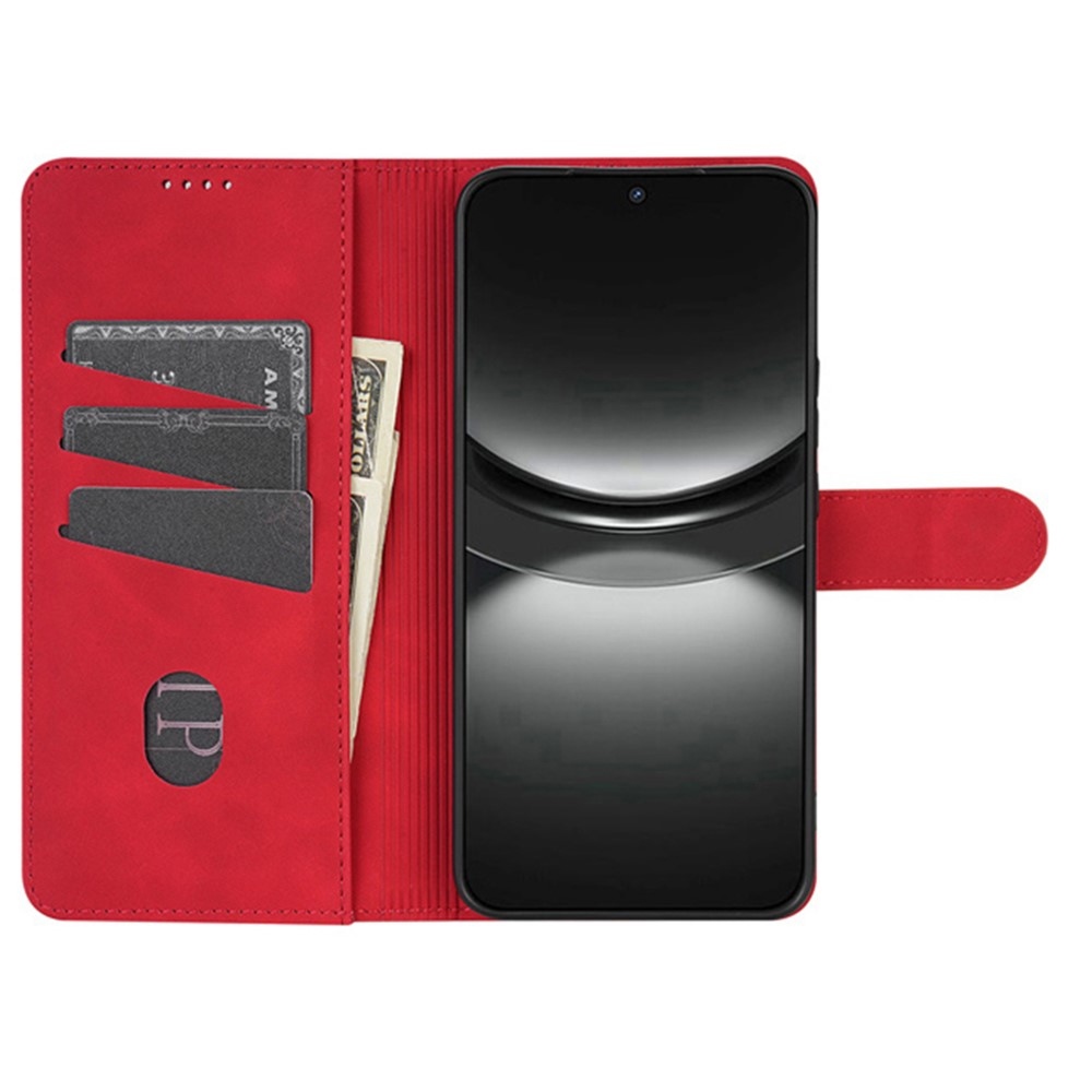 AZNS tok könyv tok Xiaomi Poco F8 Pro 5G-hez - piros