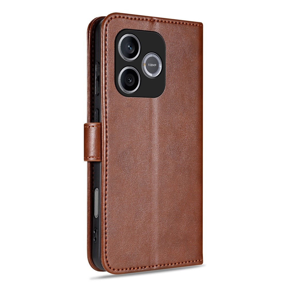 AZNS könyvtáska a Honor 600 Lite 5G készülékhez - barna