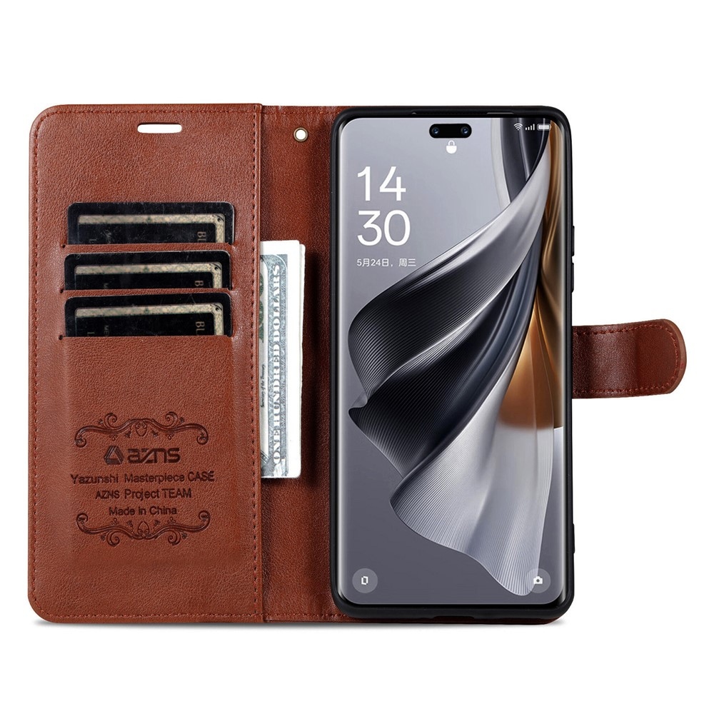 AZNS könyvtáska Huawei Nova 14 Pro 5G - barna