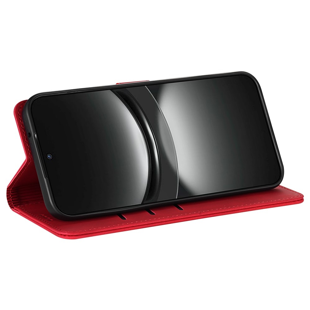 AZNS könyvtáska Samsung Galaxy A57 5G - piros