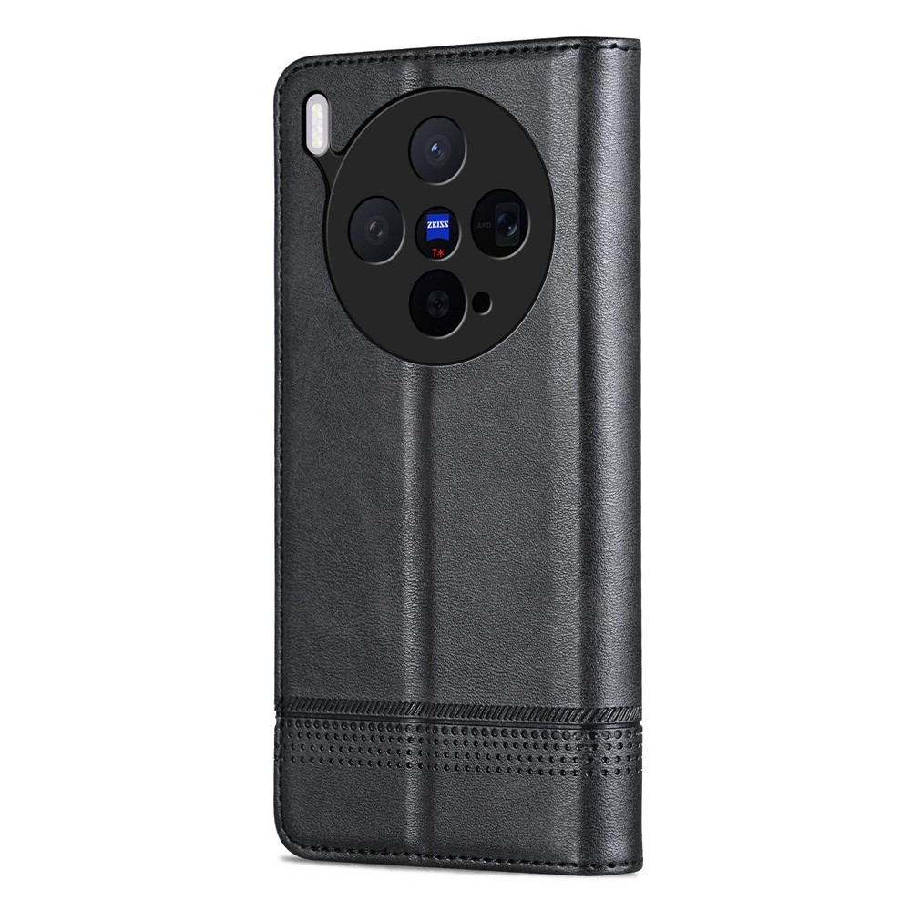 AZNS könyvtok Vivo X300 5G-hez - fekete