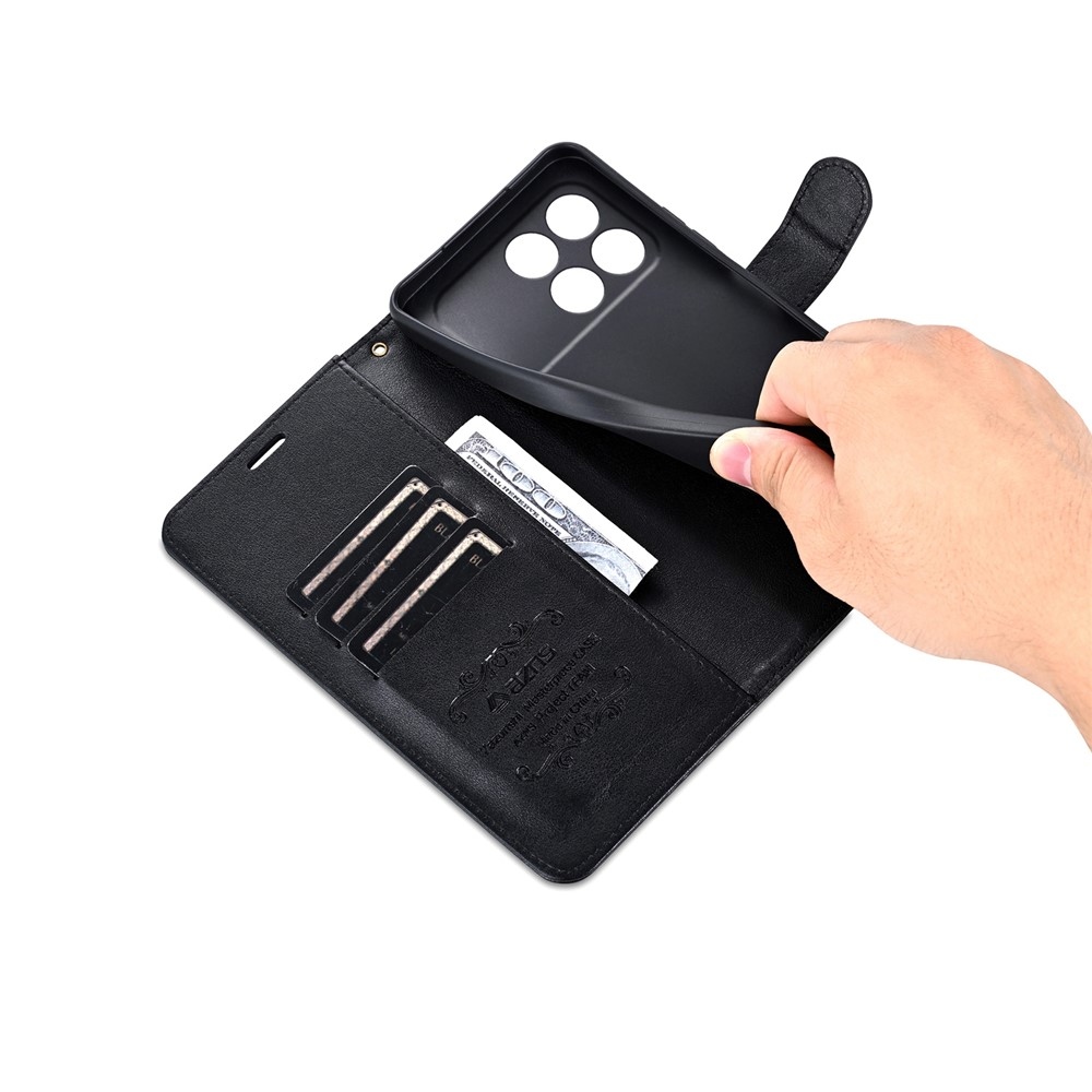 AZNS könyv tok a Xiaomi Poco F8 Pro 5G-hez - fekete