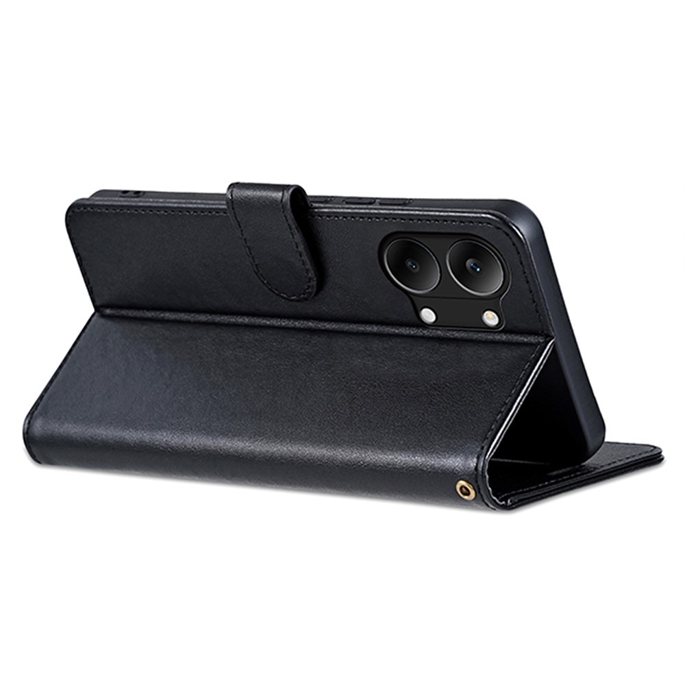 AZNS könyv tok a Xiaomi Poco X8 Pro Max 5G-hez - fekete