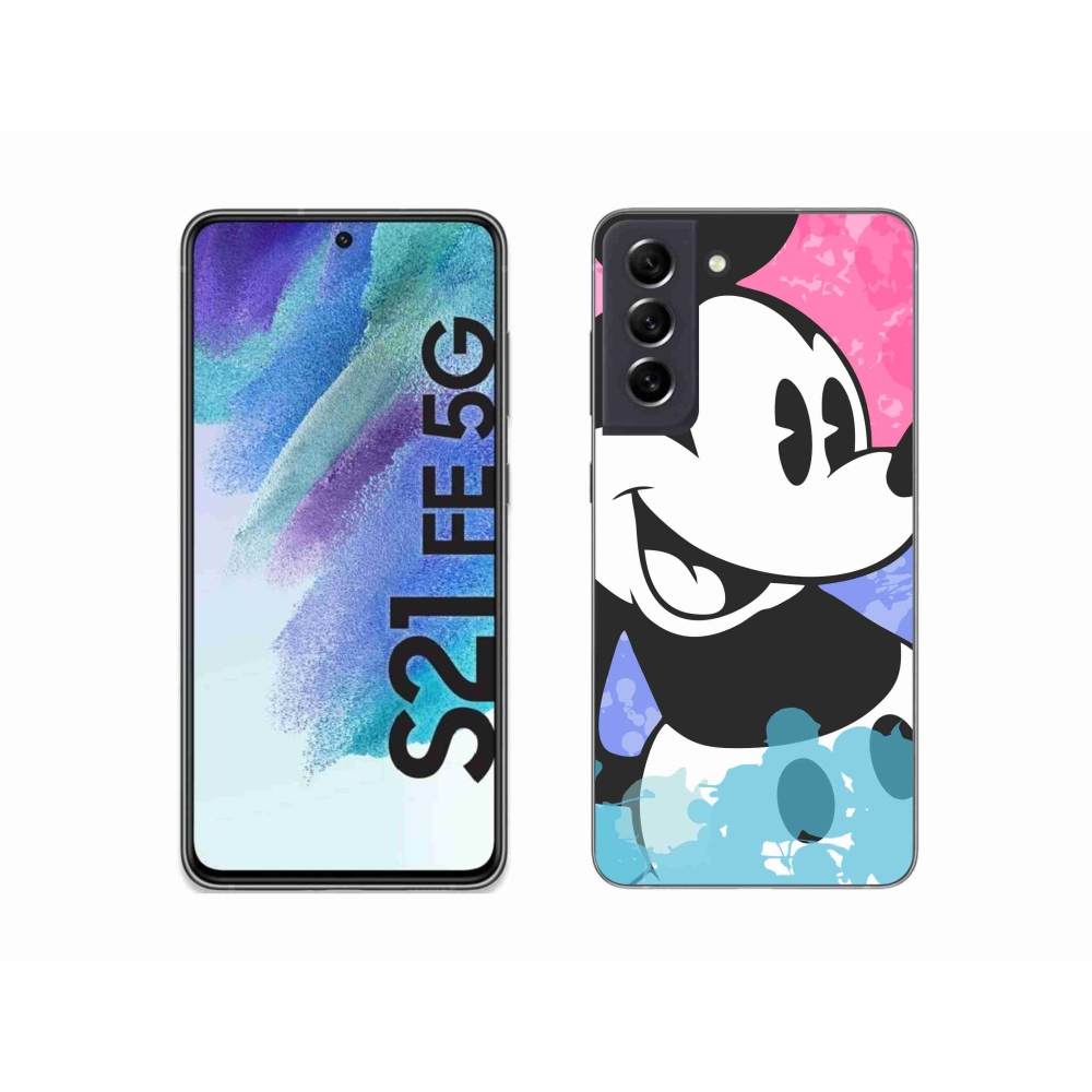 Zselés borítás mmCase Samsung Galaxy S21 FE 5G - mickey egérhez