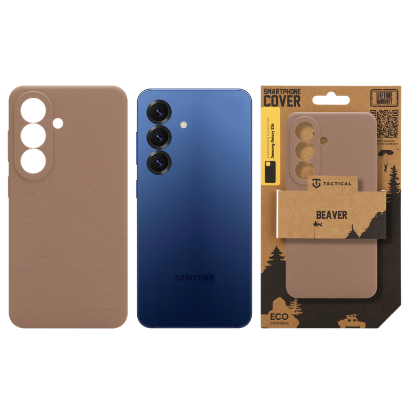 Taktikai hód borító Samsung Galaxy S26 Fly Moose számára