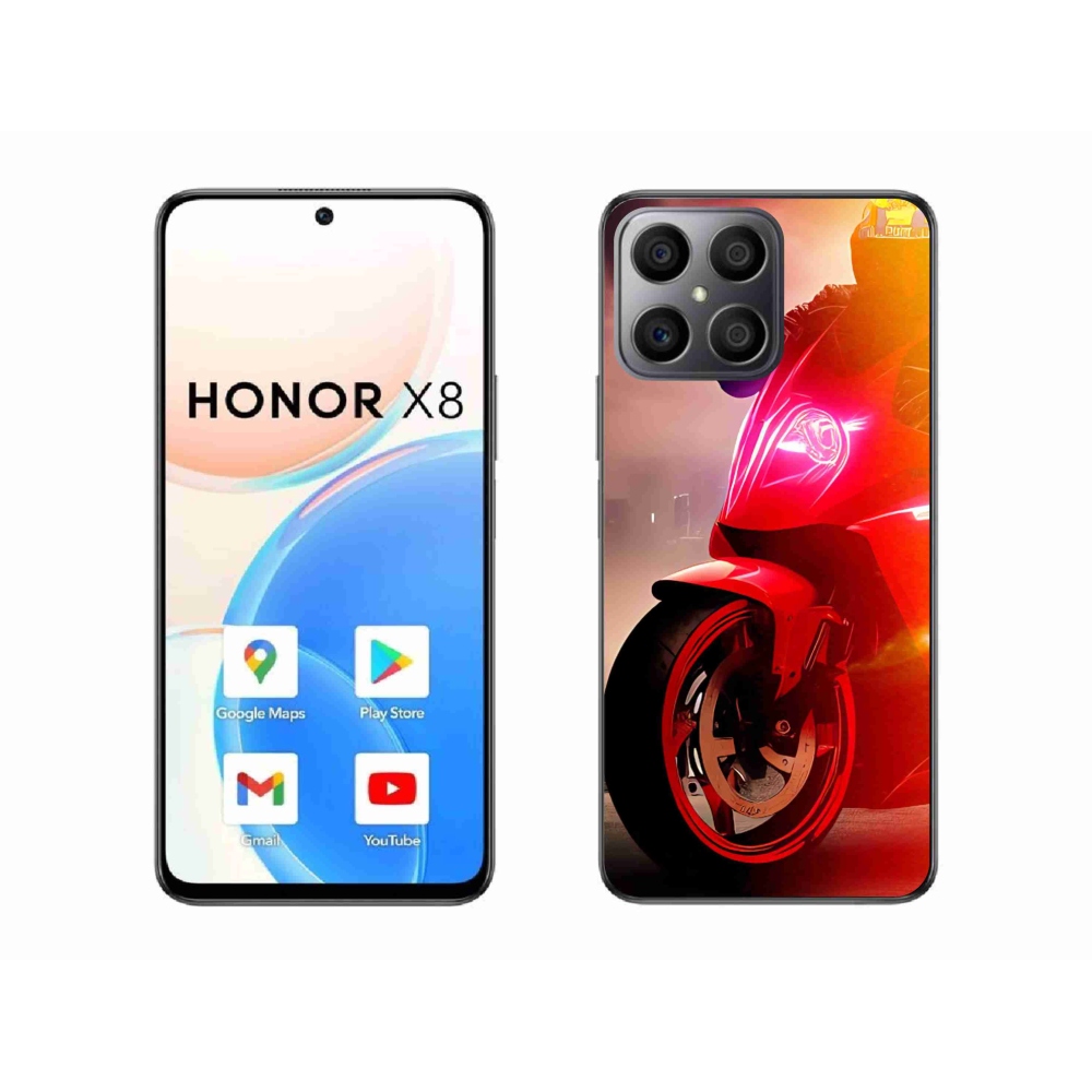 Zselés borítás mmCase a Honor X8-hoz - motorkerékpár