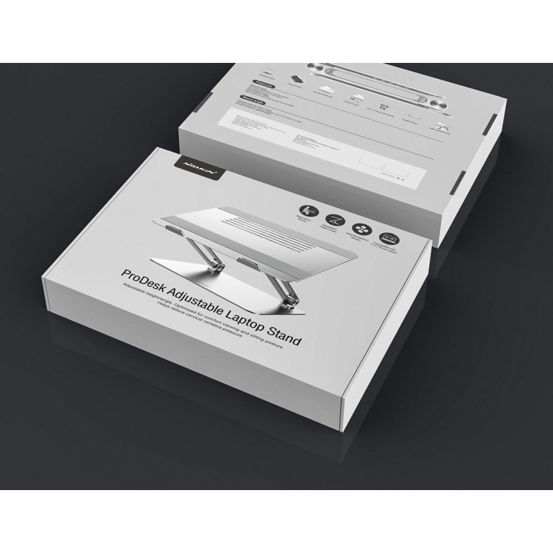Nillkin ProDesk állítható laptop állvány Ezüst