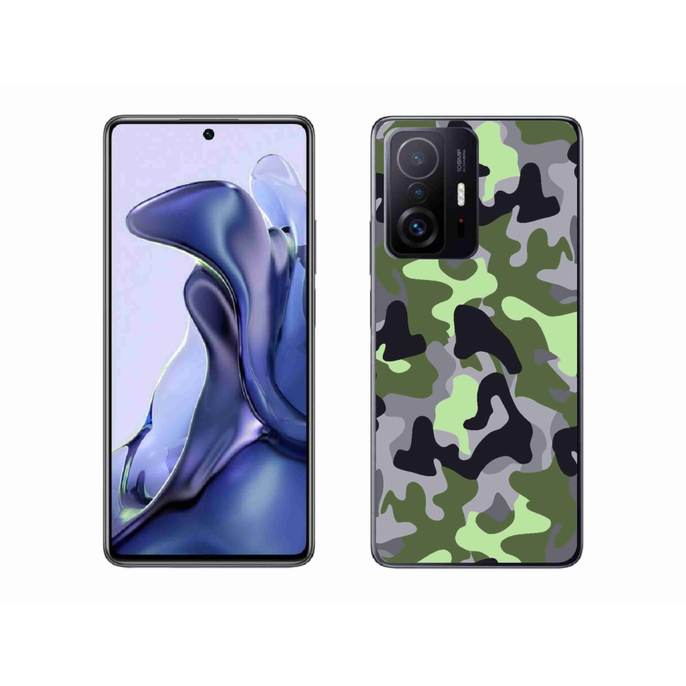 Gél borítás mmCase a Xiaomi 11T Pro számára - terepszínű minta 7