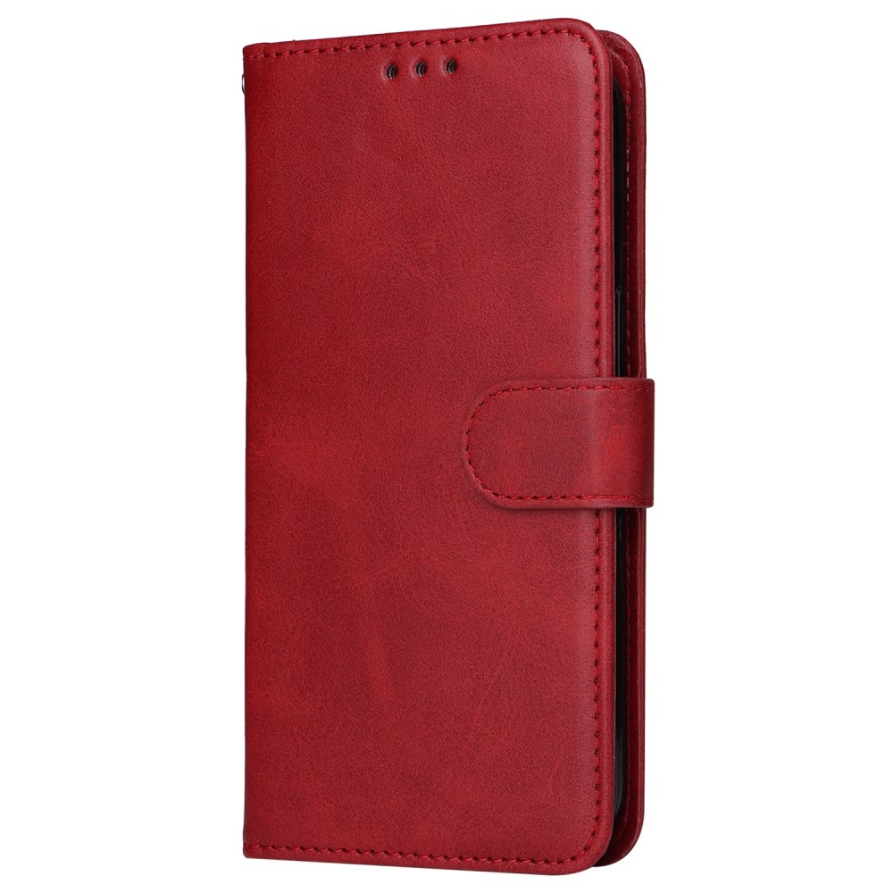 Feel könyvtáska Realme Note 60-hoz - piros