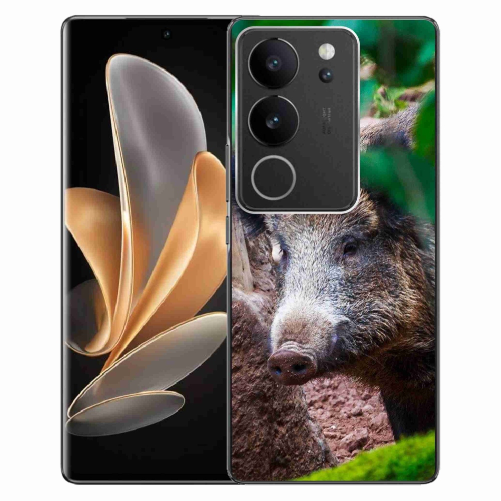 Zselés borítás mmCase a Vivo V29 5G-hez - vaddisznó