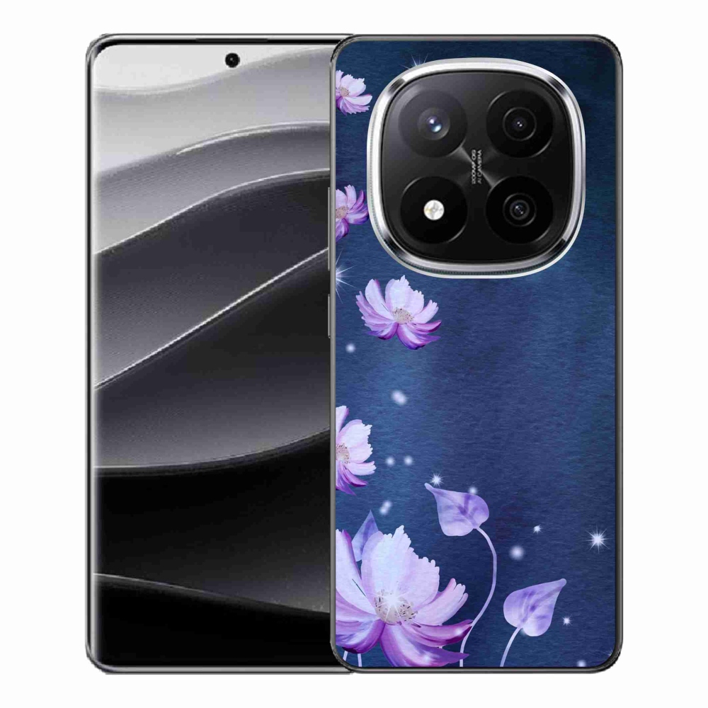 Gél borítás mmCase a Xiaomi Redmi Note 14 Pro+ 5G számára - hulló virágok