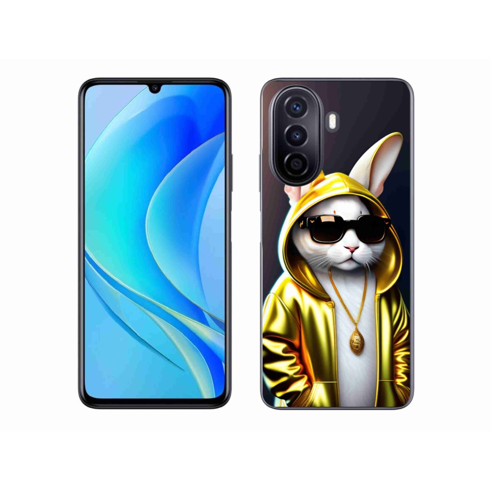 Gél borítás mmCase a Huawei Nova Y70 készülékhez - cat boss
