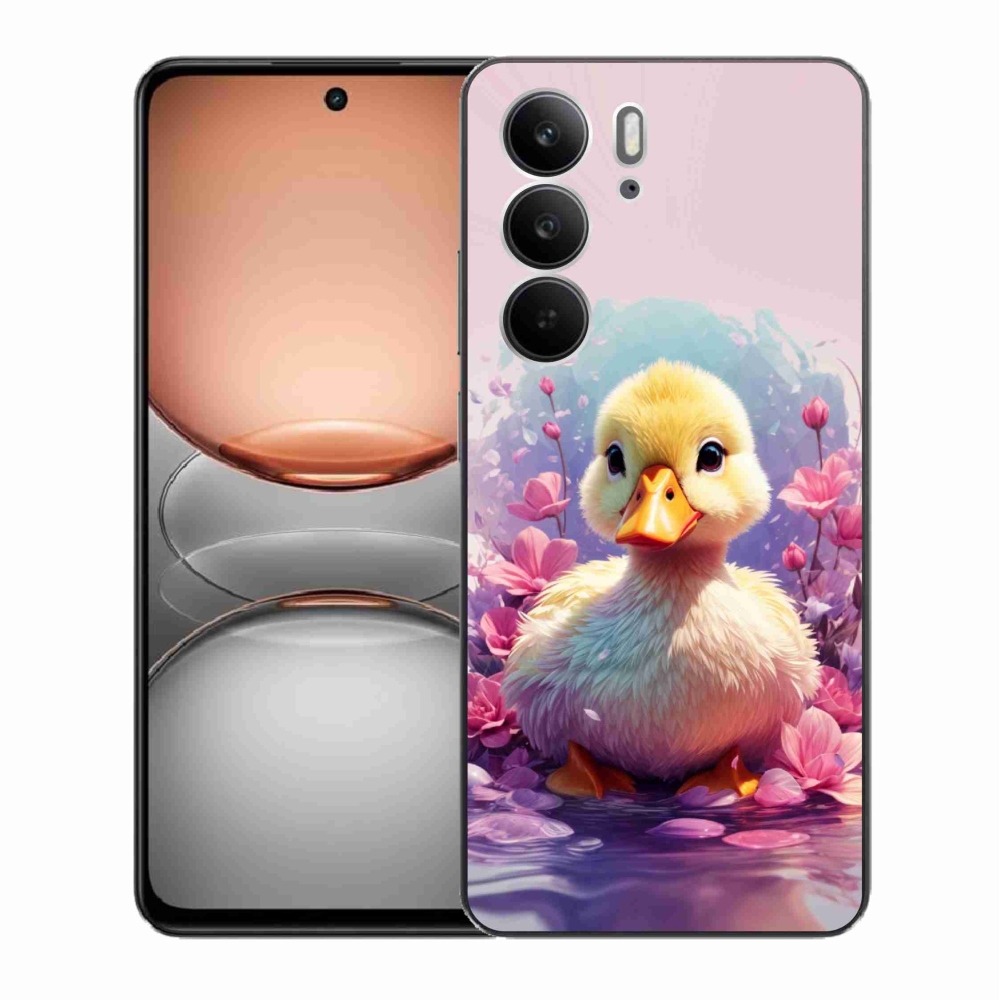 Zselés borítás mmCase a Realme C75 készülékhez - kacsa