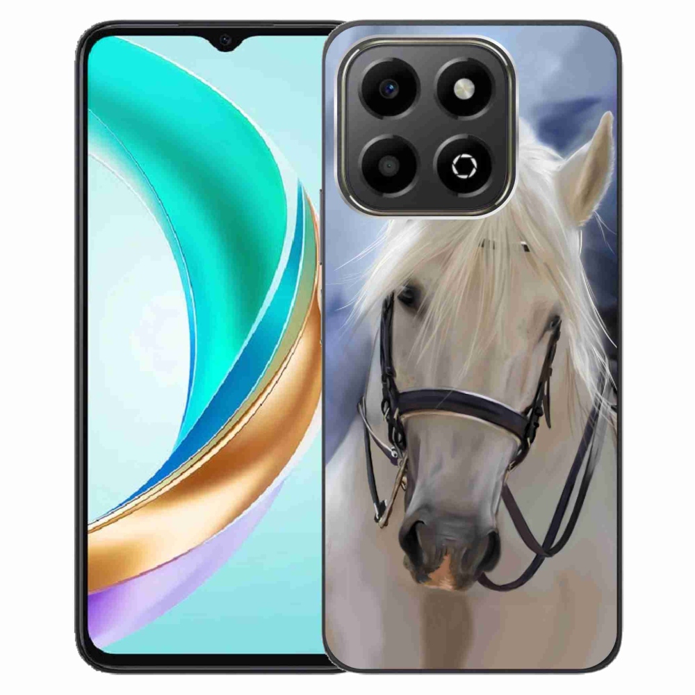 Zselés borítás mmCase a Honor X6b készülékhez - fehér ló