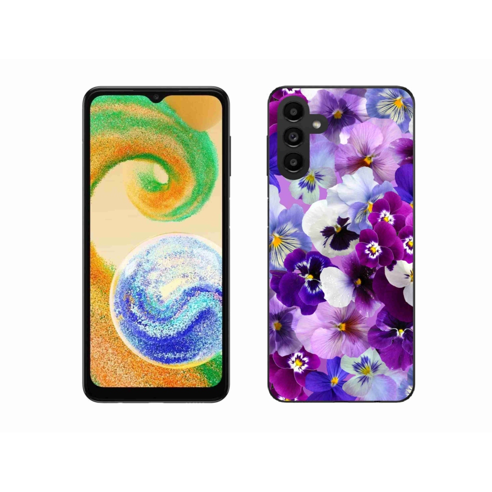 Zselés borítás mmCase Samsung Galaxy A04s (164.7x76.7x9.1mm) - virágok 9