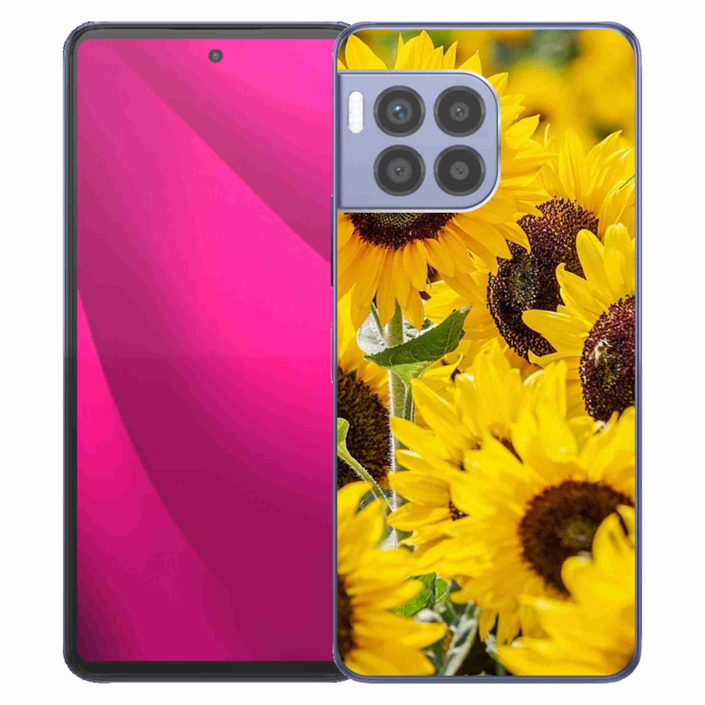 Zselés borítás mmCase a T-Mobile T Phone 2 Pro készülékhez - Napraforgó