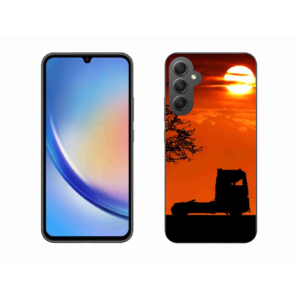 Gél védőhuzat mmCase Samsung Galaxy A34 5G - teherautó 3