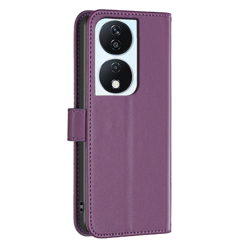 BNF könyvtáska Honor X7b/Honor 90 Smart készülékhez - sötétlila