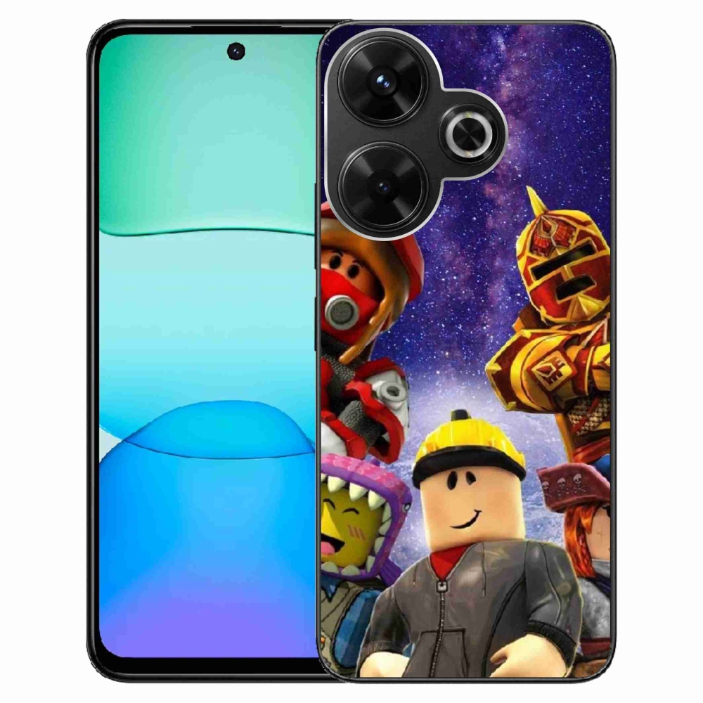 Gél borítás mmCase a Xiaomi Redmi 13 4G/Poco M6 4G-hez - roblox 3