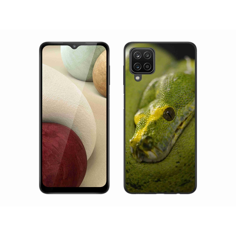 Zselés borítás mmCase Samsung Galaxy M12 - kígyó 2