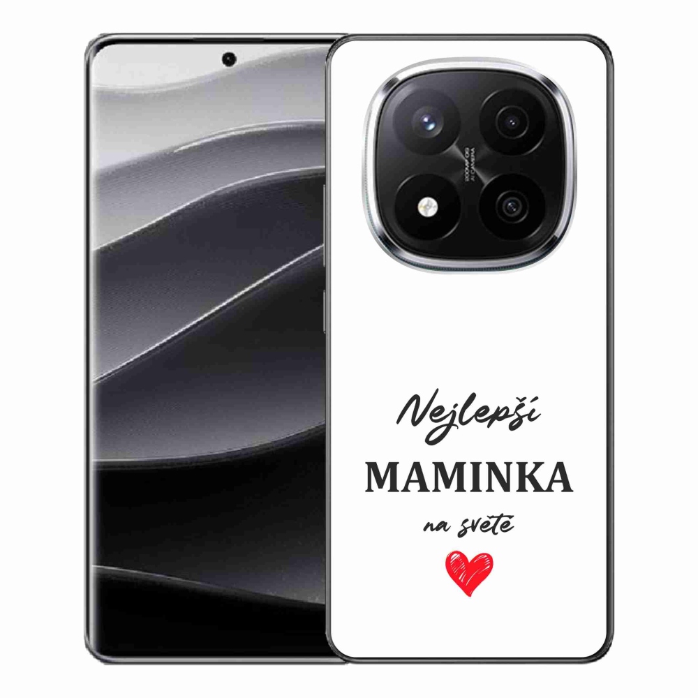 Gél borítás mmCase a Xiaomi Redmi Note 14 Pro+ 5G - legjobb anya 1 fehér háttérrel