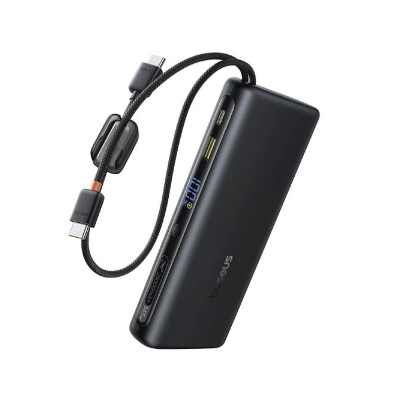 Baseus EnerFill FC41 145 W-os mágneses powerbank 25 000 mAh, Cosmic Black