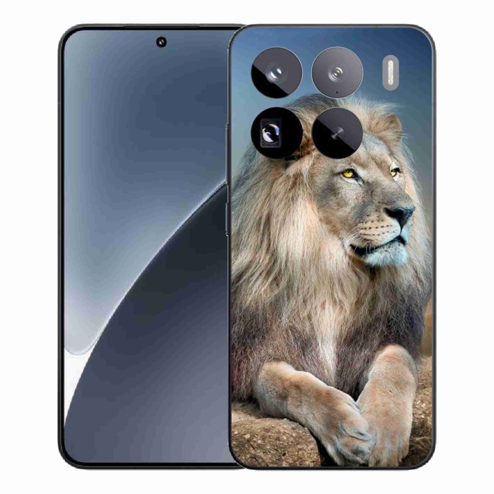 Zselés borítás mmCase a Xiaomi 15 Pro - Lion 1 számára