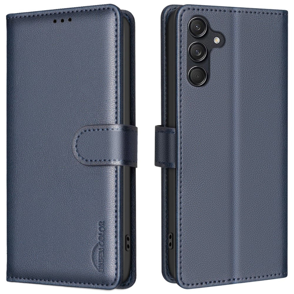 BNF könyv tok Samsung Galaxy A16 4G/5G készülékhez - kék