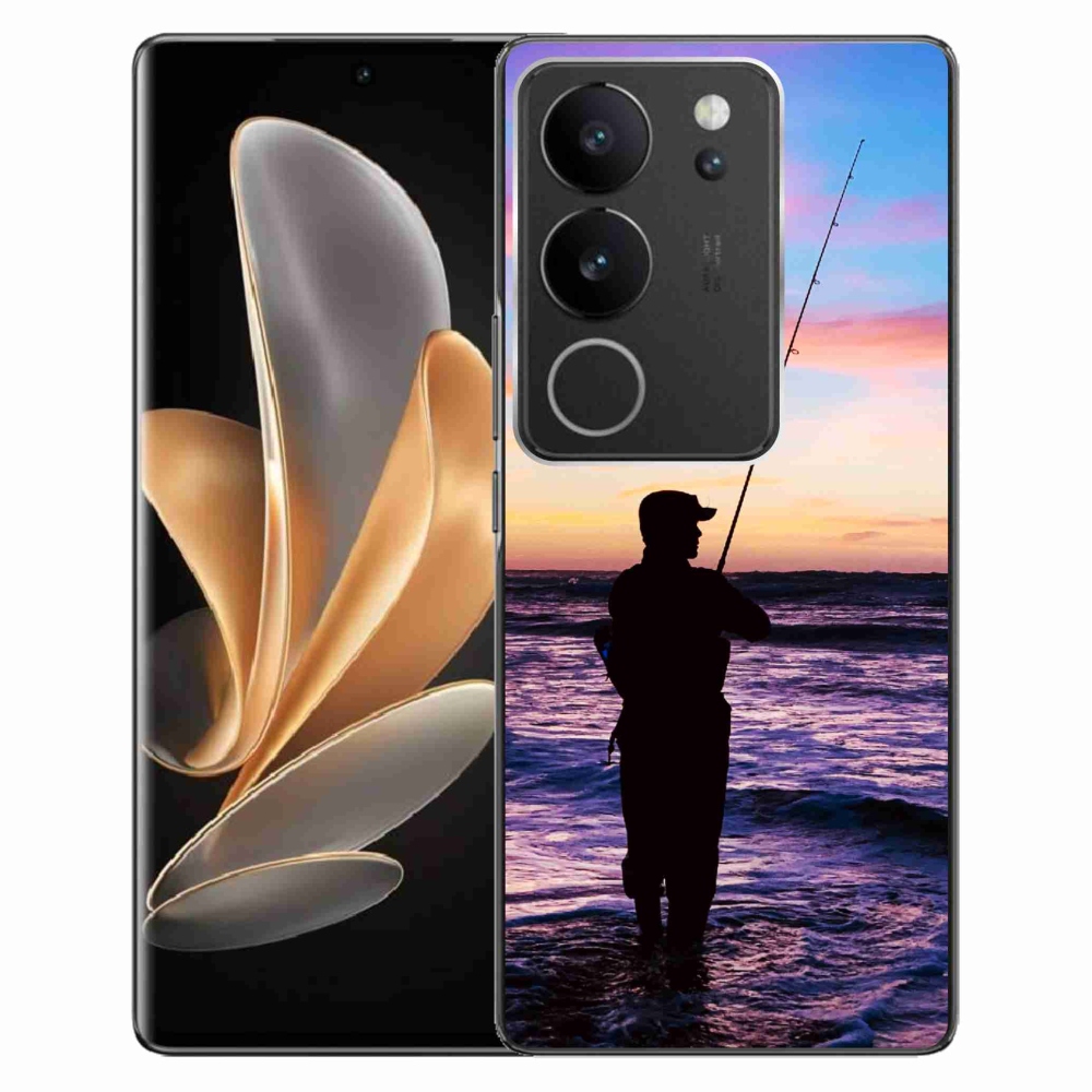 Zselés borítás mmCase a Vivo V29 5G számára - halászat 1