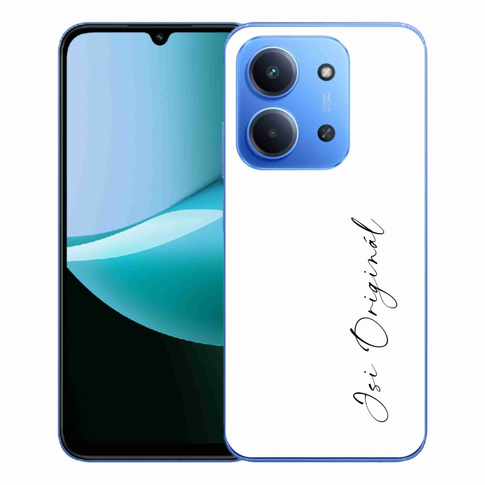 Gél borító mmCase a Xiaomi Redmi 15C 4G/5G (173mm) - te vagy az eredeti fehér háttérrel