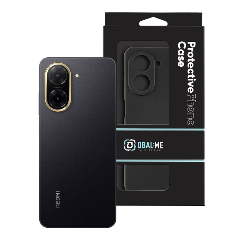 BORÍTÉK:ME matt TPU borító a Xiaomi Redmi A5 fekete színűhöz