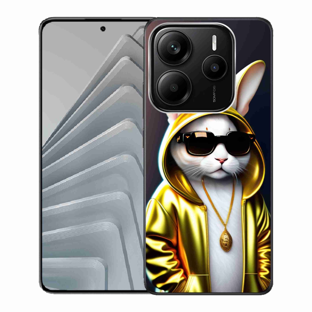 Gél borítás mmCase a Xiaomi Redmi Note 14 5G számára - cat boss