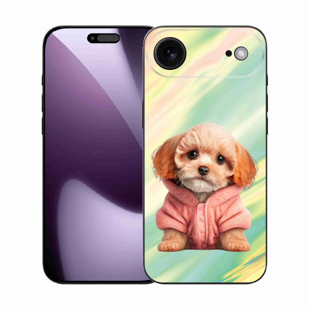 Gél borítás mmCase iPhone 17 Air készülékhez - pulóveres kiskutya