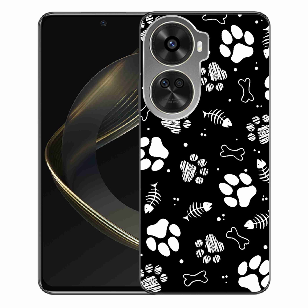 Gél borítás mmCase a Huawei Nova 12 SE-hez - kutyamancsok