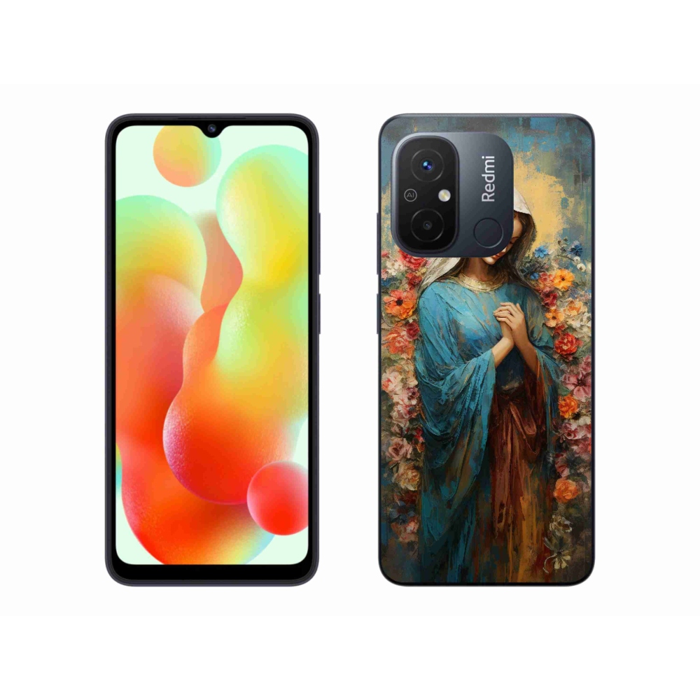 Gél borító mmCase a Xiaomi Redmi 12C-hez - szent nő