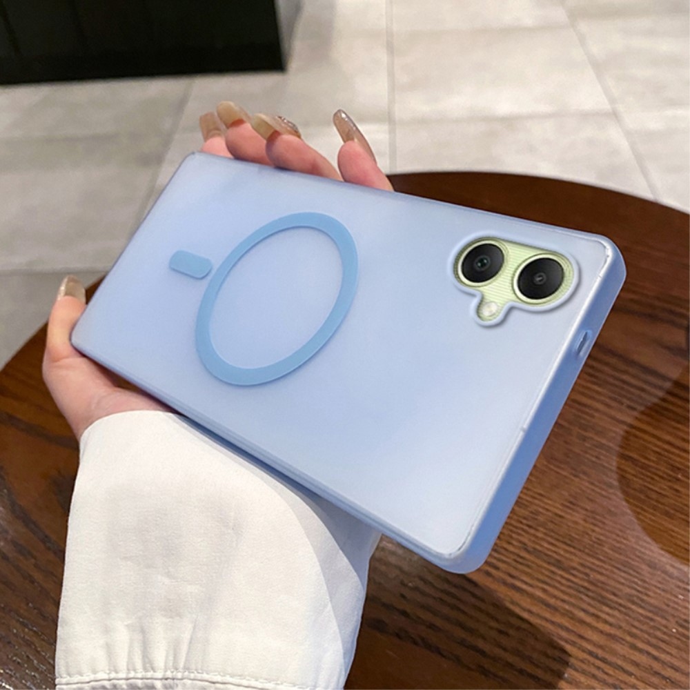 Force műanyag burkolat MagSafe-val a Samsung Galaxy A06 4G készülékre - kék