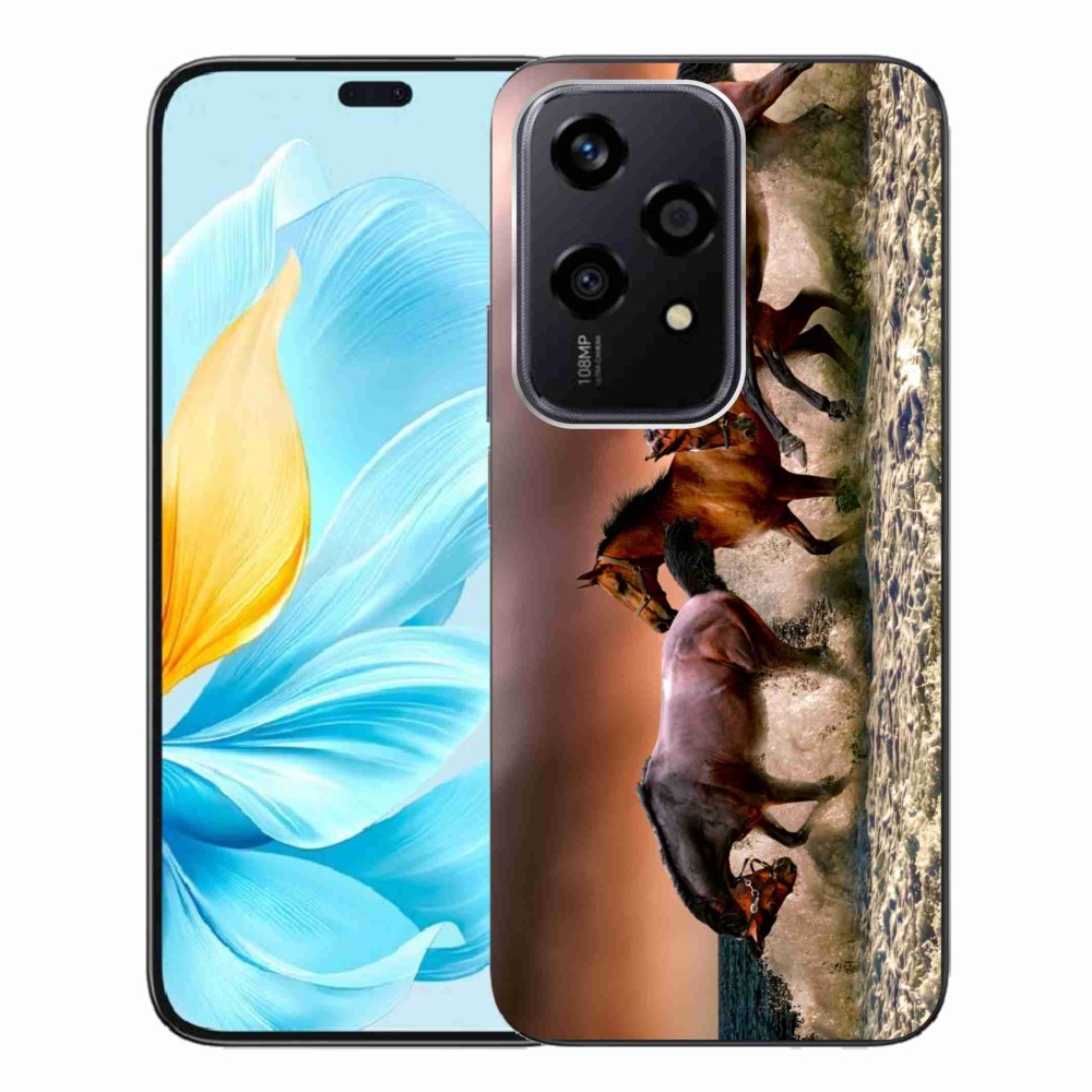 Gél tok mmCase a Honor 200 Lite 5G készülékhez - lovak 1